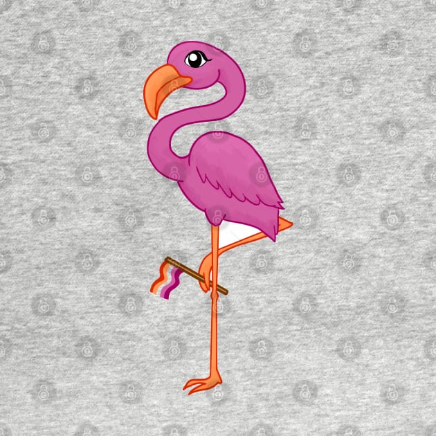 Lesbian Flamingo by maya-reinstein